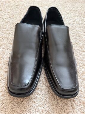 NIB Aldo Black Leather Loafers
